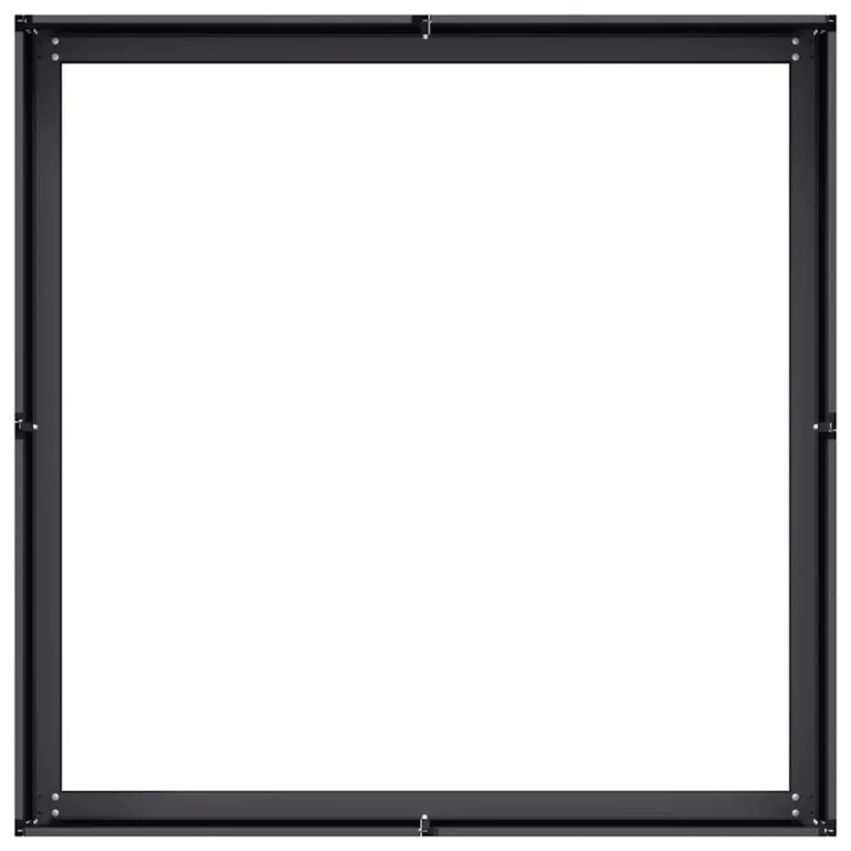 Taimekast must 100x100x30 cm
