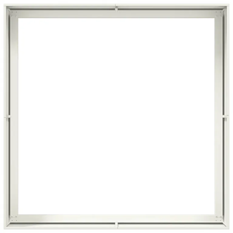 Taimekast valge 100x100x40 cm