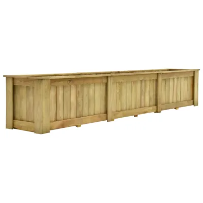 Tõstetud peenar 291 x 50 x 50 cm immutatud männipuidust