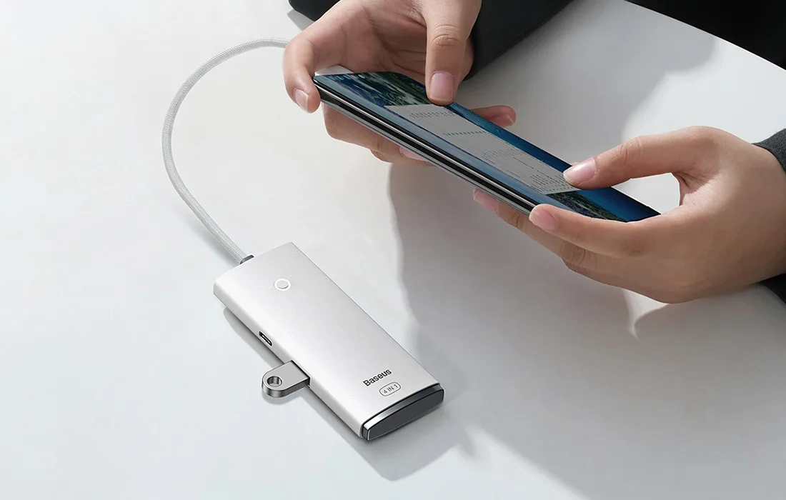 Baseus USB-C jaotur OTG toega