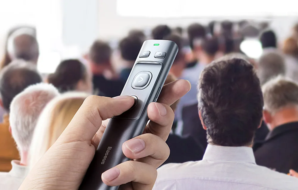 Baseus esitluspult rohelise laseriga - laserfunktsionaalsusega