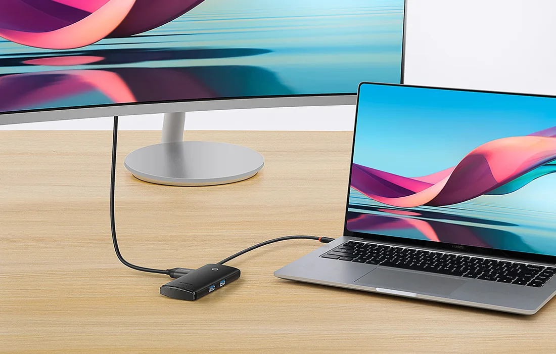 Baseus USB-C jaotur 4K pildikuvamine
