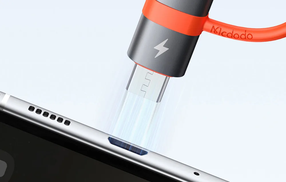 USB-C-Micro USB adapter - QC Kiirlaadimine