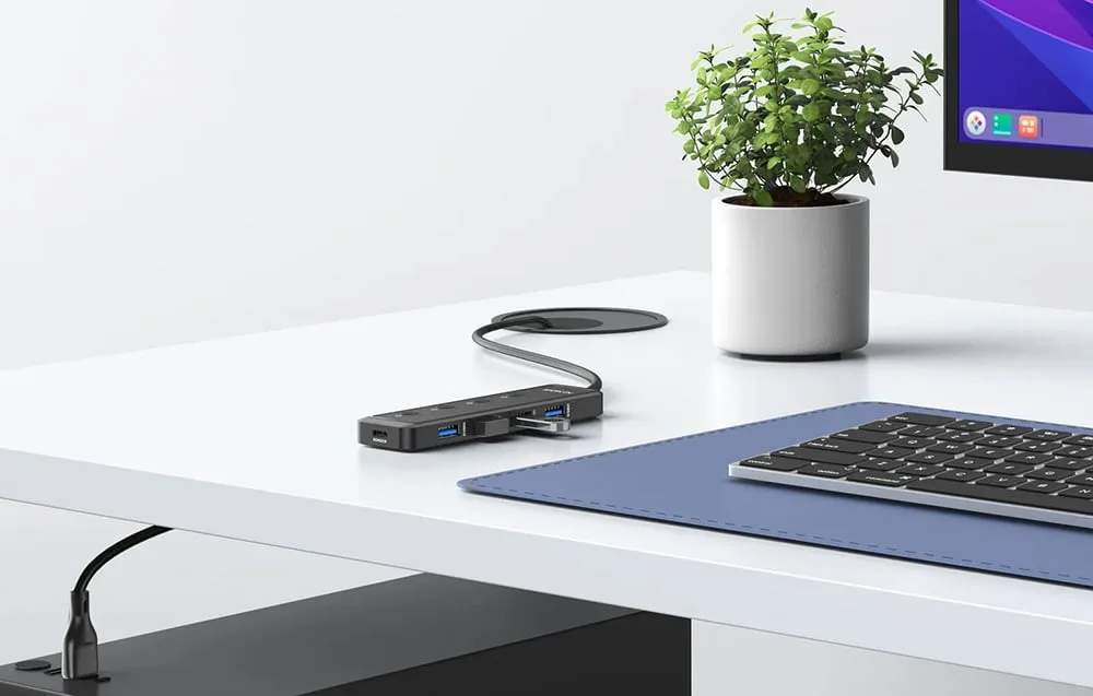 USB jaotur 5-ühes MOKiN – ühilduvus erinevate seadmetega