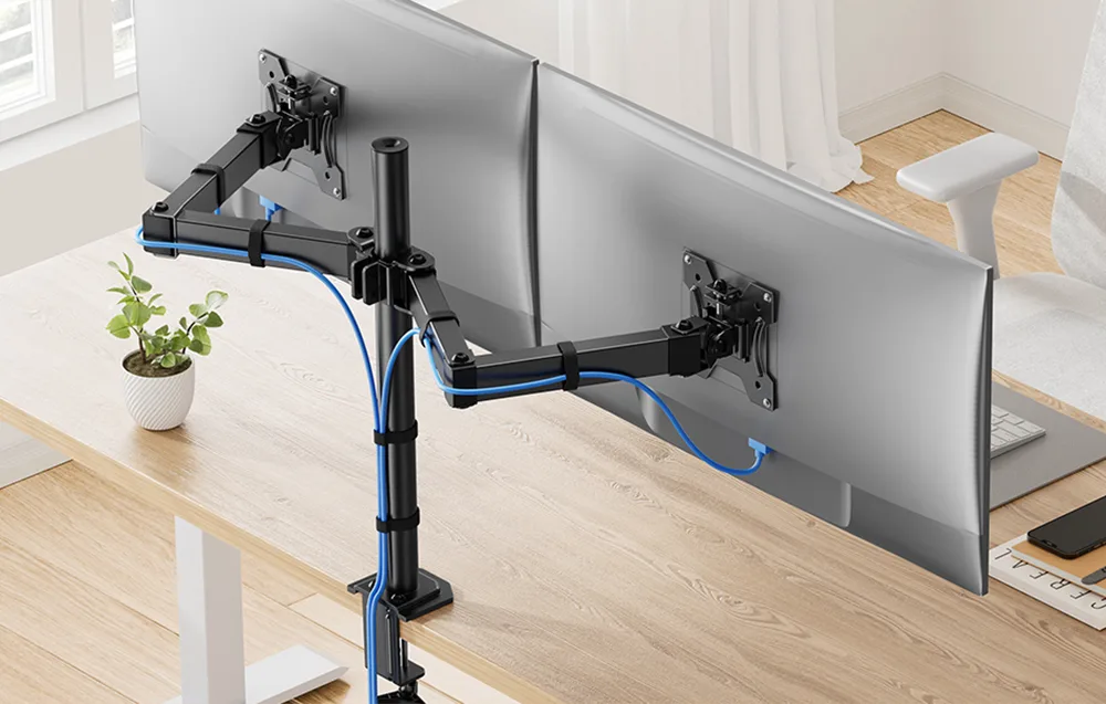 Monitorikinnitus Huanuo ergonoomilise disainiga