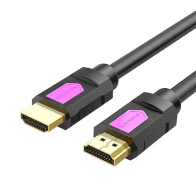 4K HDMI kaabel – Lention 1m (18Gbps, PVC, Must)