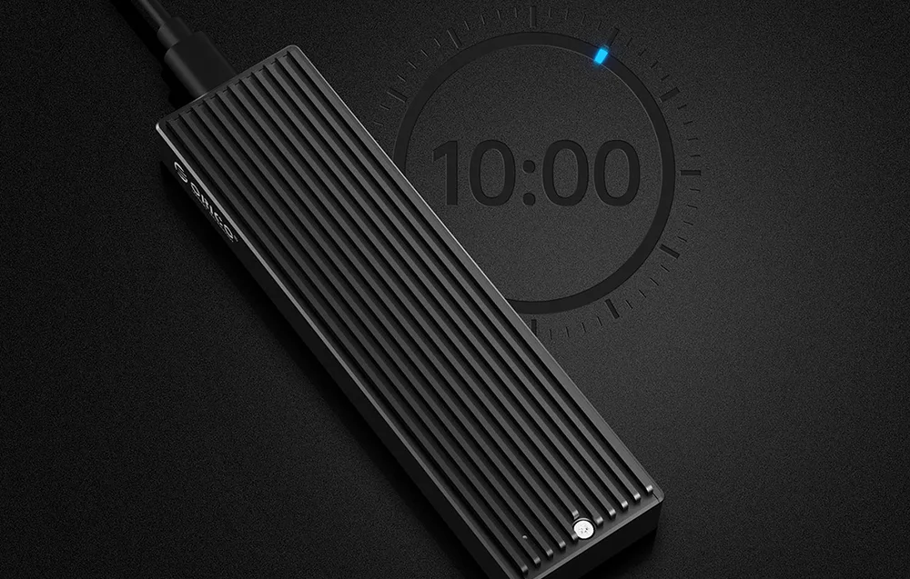 Orico NVME M.2 ketta korpuse energiasäästlik unerežiim