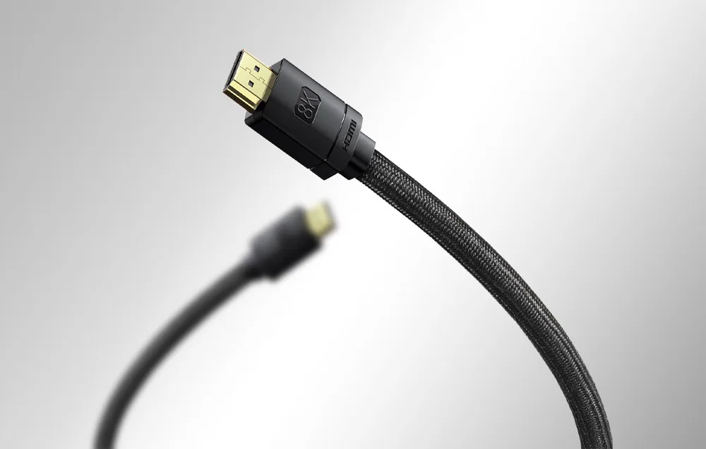 Baseus 8K HDMI kaabel vastupidav ja kulumiskindel