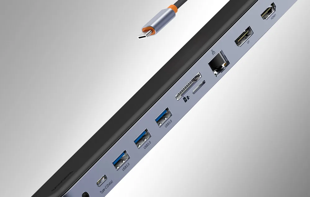 Baseus USB-C jaotur – laiendatud ühendusvõimalused ja kiire laadimine