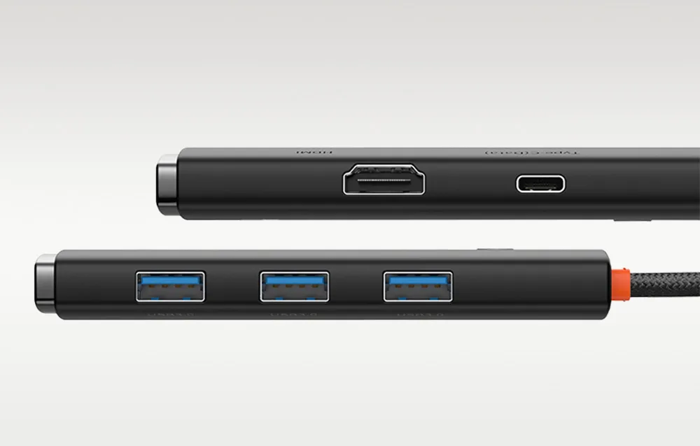 Baseus USB-C Hub hoolikalt läbimõeldud disain