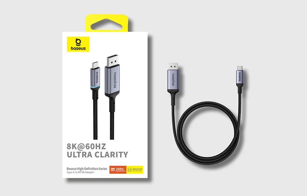 Baseus USB-C to DisplayPort adapter – mitmekülgne kasutamine
