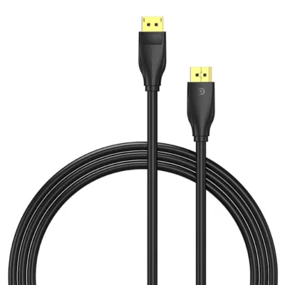 8K DisplayPort kaabel – Vention HCDBI DisplayPort 1.4, 3m (Kullatud, Must)