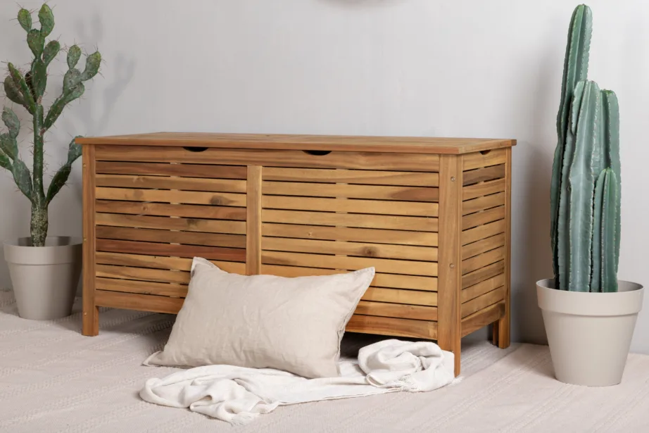 Akaatsiapuidust hoiukast aiapatjadele Marion, naturaalne, 2069-075 – 4