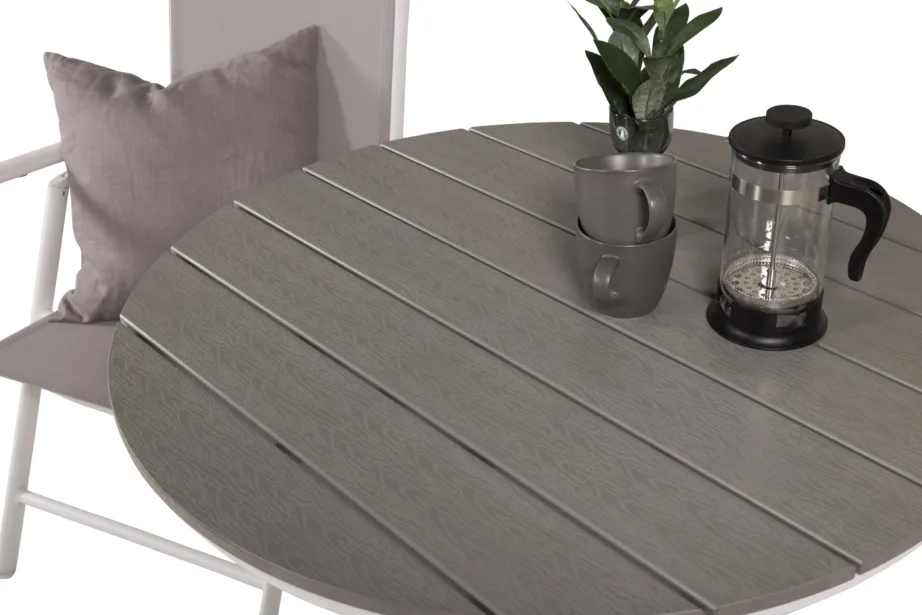 Alumiiniumist aia söögilaua komplekt Parma, GR18595 – 9