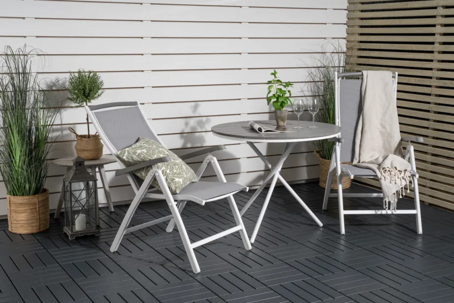 Alumiiniumist aia söögilaua komplekt Parma/Albany, GR18339 – 3