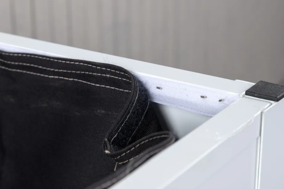 Alumiiniumist hoiukast aiapatjadele Elsa, valge 130, 1111-400 – 6