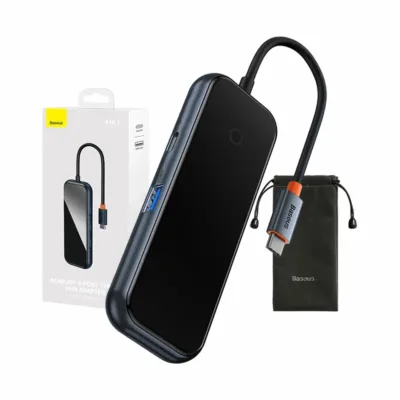 Baseus 4-in-1 USB-C Adapter, 4x USB 3.0 (500 MB/s, Tumehall)