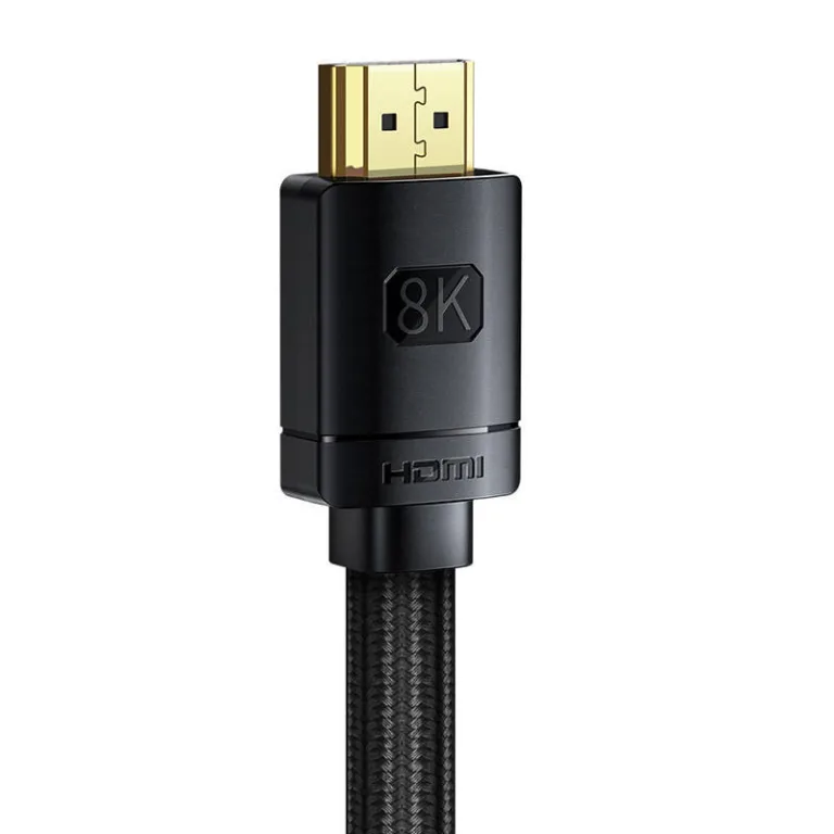 Baseus 8K HDMI kaabel 0.5m (HDMI 2.1, Must)