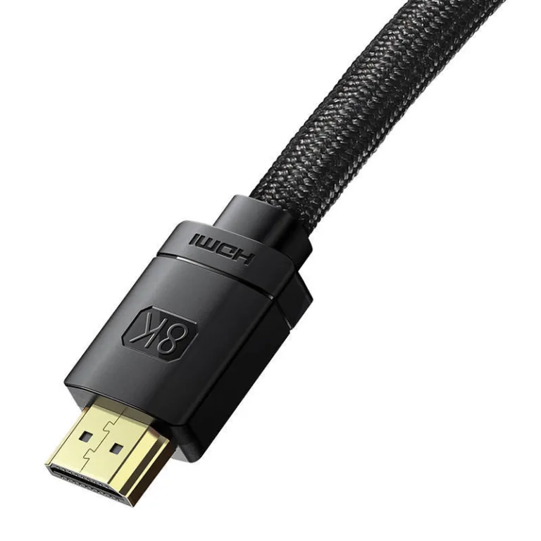 Baseus 8K HDMI kaabel 0.5m (HDMI 2.1, Must)