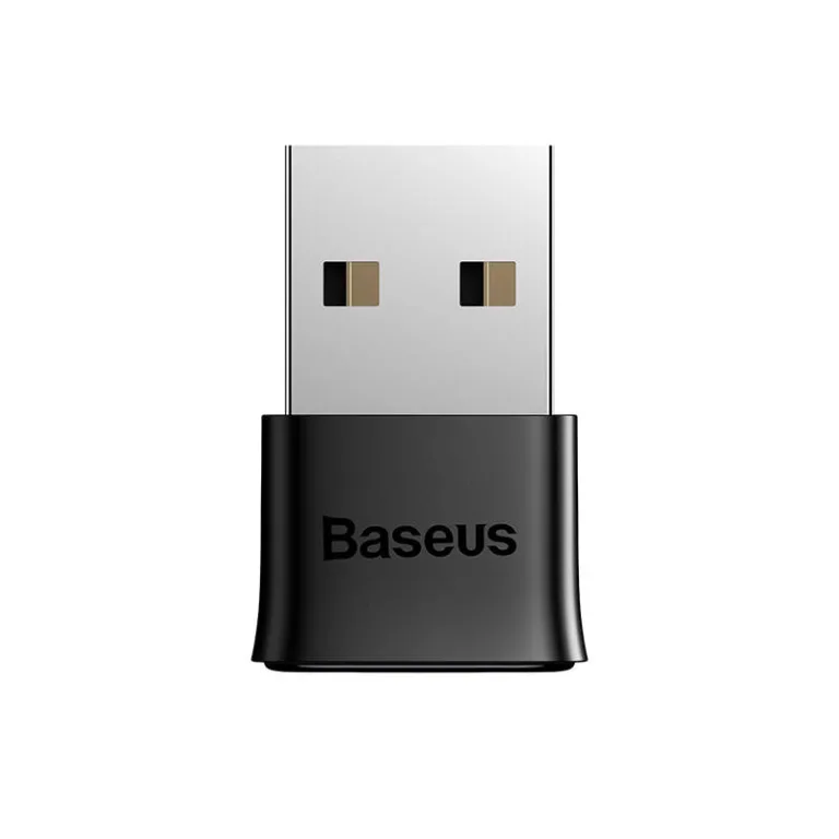 Baseus Bluetooth adapter – BA04 5.1, must (kuni 7 seadet, 20 m ulatus)