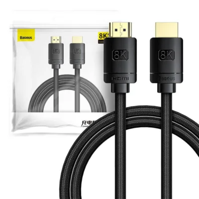 Baseus CAKGQ-K01 HDMI 2.1 Adapterkaabel 8K 60Hz, 2m, Must