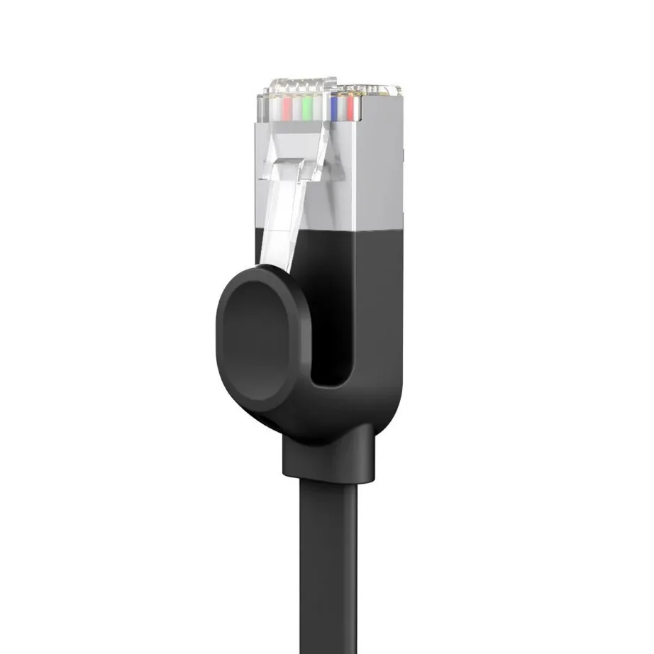 Baseus Cat 6 Ethernetkaabel – Lame RJ45 Kaabel, 8 m, Must (1000 Mbps) – 5