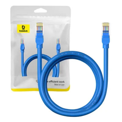 Baseus Ethernet kaabel Cat6, 2m, sinine (RJ45, 1000 Mbps)