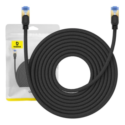 Baseus Ethernet kaabel – Cat.7, 10m, 10Gbps, must