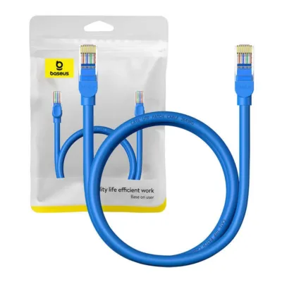 Baseus Etherneti Kaabel RJ45, Cat.6, 1m (sinine, 1000 Mbps)