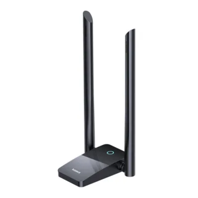 Baseus FastJoy 1300Mbps WiFi adapter (must, reguleeritavad antennid)
