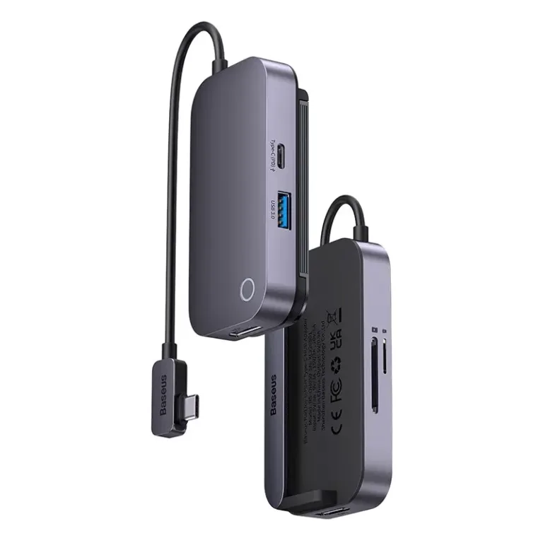 Baseus PadJoy Hub 6in1 – USB-C, HDMI, SD/TF, PD 100W (Hall)
