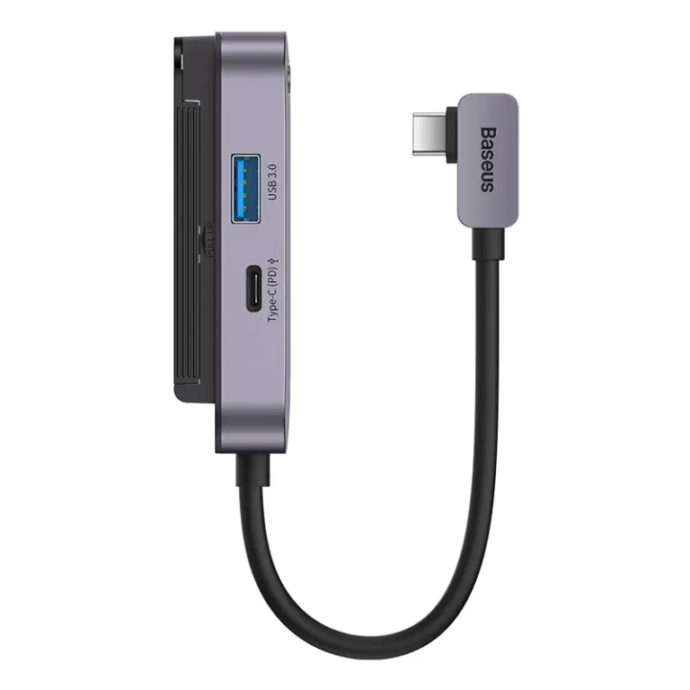 Baseus PadJoy Hub 6in1 – USB-C, HDMI, SD/TF, PD 100W (Hall)