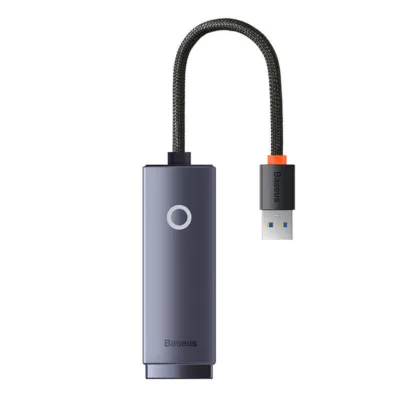 Baseus USB RJ45 võrgukaart – Lite Series USB-A/Type-C (1000 Mbps, Hall)