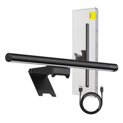 Baseus i-Wok 2 ekraanilamp puutetundliku paneeliga (must, 5W, LED, 2700-6500K)