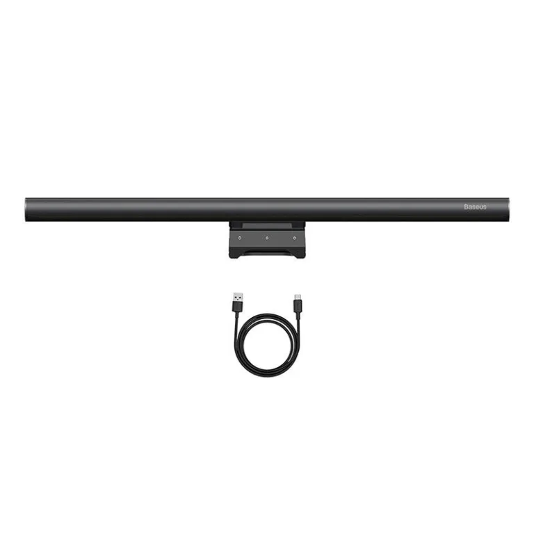 Baseus i-Wok 2 ekraanilamp puutetundliku paneeliga (must, 5W, LED, 2700-6500K)