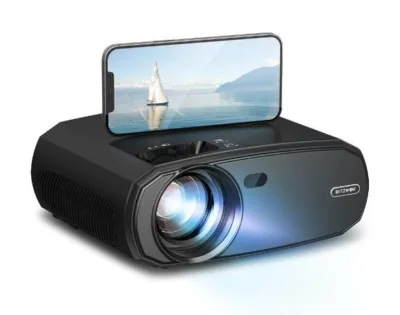 BlitzWolf projektor Full HD BW-VP13 – 1080P, 6000 lm, WiFi, Bluetooth, must