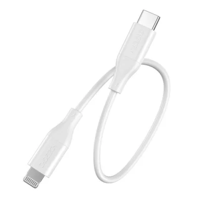 Choetech IP0040 USB-C-Lightning Kaabel PD18/30W 1,2m (valge)
