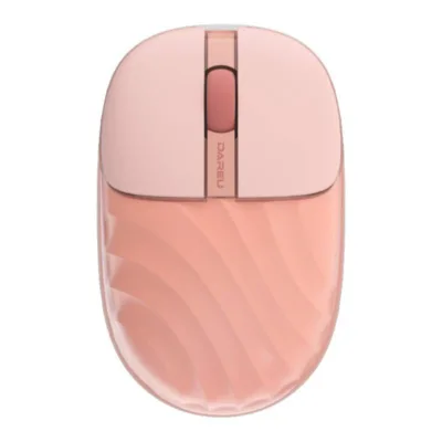 Dareu LM135G Juhtmevaba Hiir (Roosa, 1200 DPI, 2.4G, 300mAh)