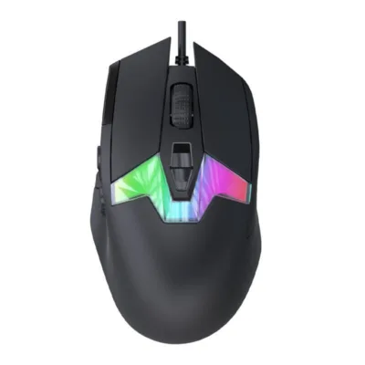 Dareu mängurihiir EM945X – juhtmega hiir (PWM3337 sensor, 9 nuppu, RGB)