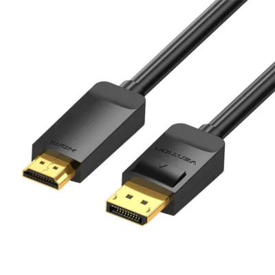 DisplayPort-HDMI kaabel: Vention HAGBH 2m (4K@30Hz, Must)