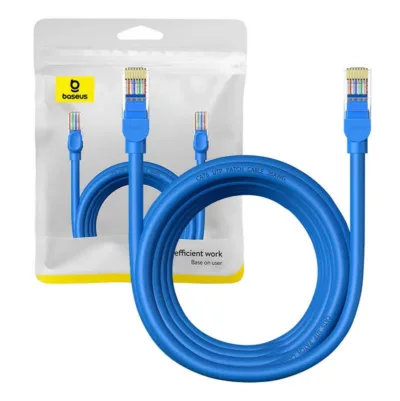 Ethernet-kaabel Baseus RJ45 Cat.6, 5m (sinine)