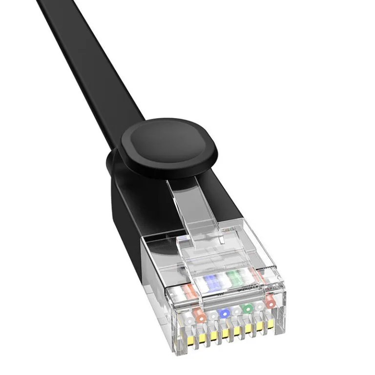 Ethernet lamekaabel Baseus RJ45, Cat.6, 12m (must, 1000 Mbps)