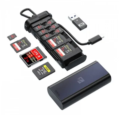 Freewell Pro mälukaardilugeja FW-CR02-PRO (CF A/B, SD, TF, 10 Gbps USB-C)