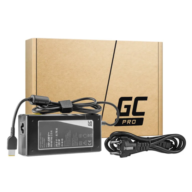 Green Cell PRO toiteadapter 20V 6.75A 135W Lenovo jaoks