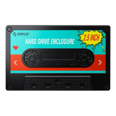 HDD/SSD korpus ORICO 2580 2.5" (5Gbps, USB-A - Micro-B, 6TB, must)