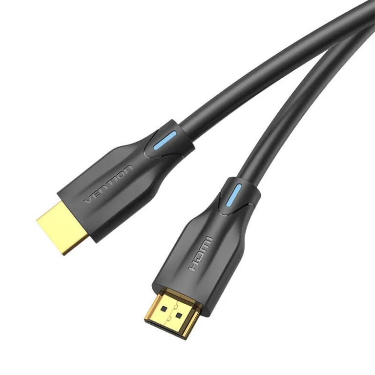 HDMI 2.1 kaabel – Vention AANBH, 2m, 8K/4K HDR, Must