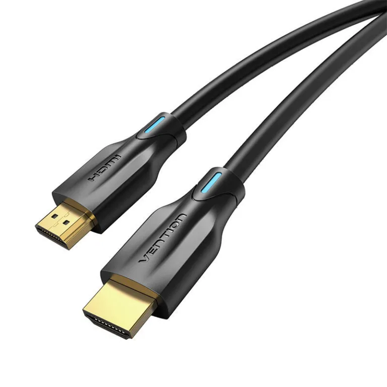HDMI 2.1 kaabel – Vention AANBH, 2m, 8K/4K HDR, Must