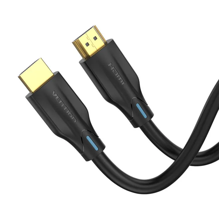 HDMI 2.1 kaabel – Vention AANBH, 2m, 8K/4K HDR, Must