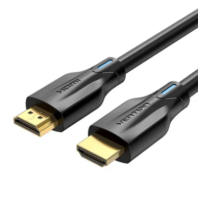 HDMI 2.1 kaabel – Vention AANBH, 2m, 8K/4K HDR, Must