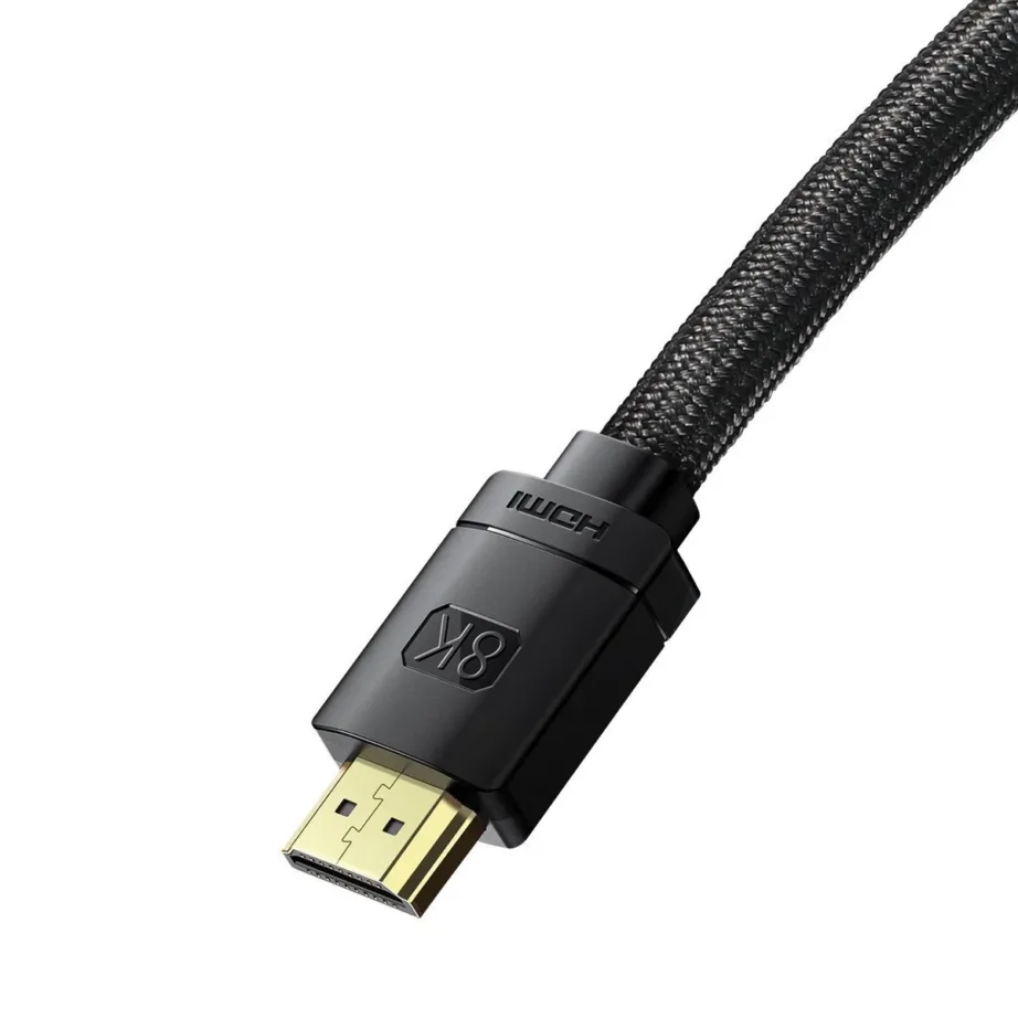 HDMI 8K adapterkaabel – Baseus CAKGQ-L01 HDMI 2.1 (3m, Must) – 4